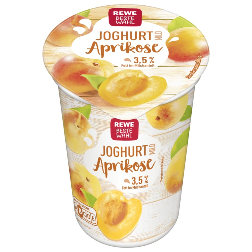 REWE Beste Wahl Joghurt mild Aprikose 250g